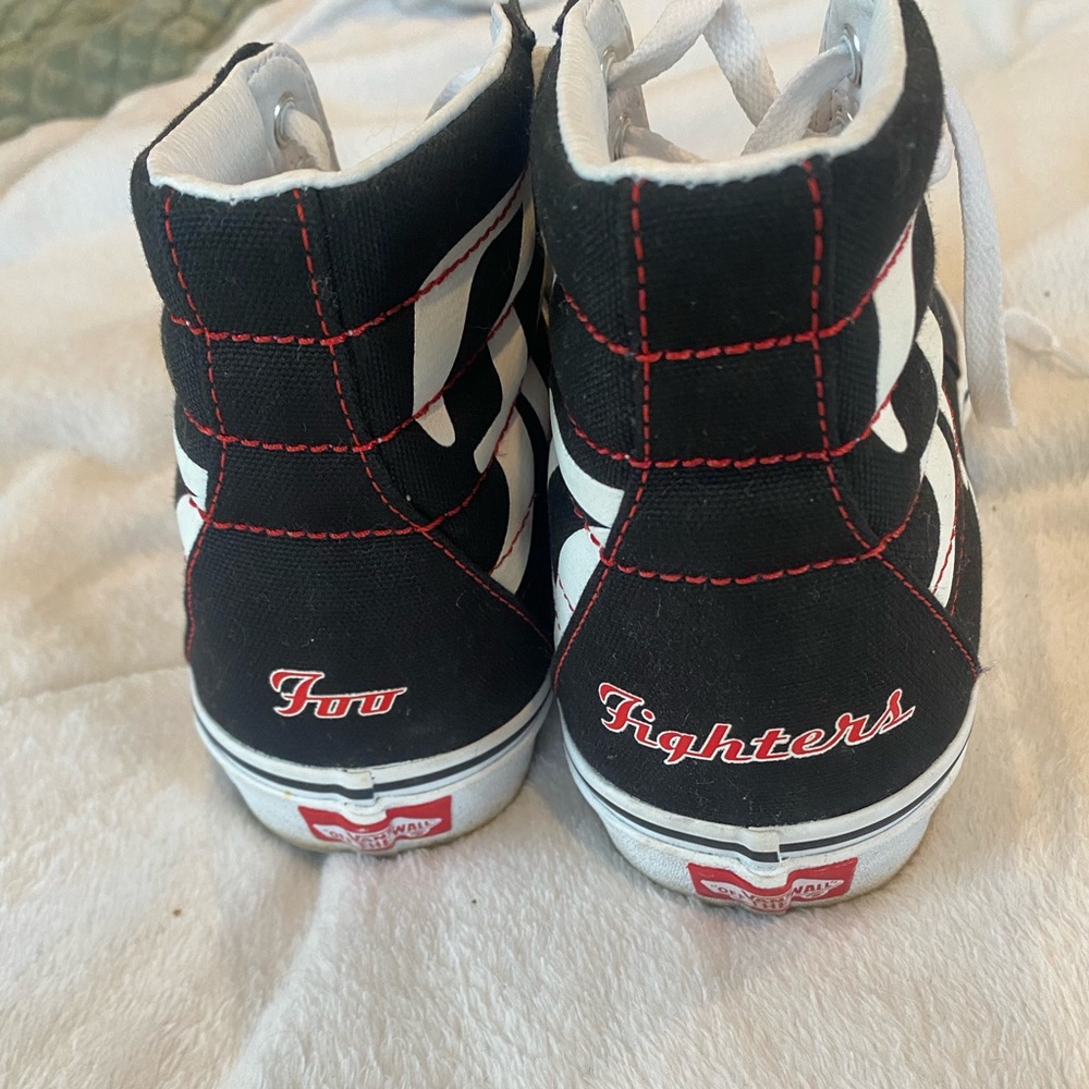 Foo Fighters Vans High-Top Shoes